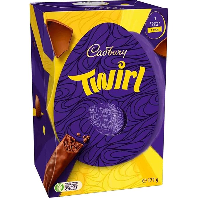 Cadbury Twirl Chocolate Easter Egg 171g (Pack of 1)