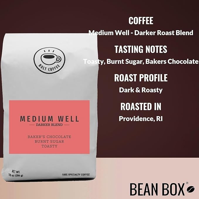 Bean Box Sampler - Roasted by Bolt Co. 3-Pack Whole Bean Coffee Gourmet Coffee