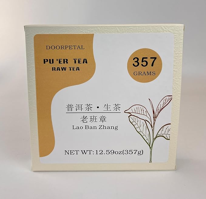 Pu-Erh Tea Pu'er Raw 357g/CakeRaw Pu Eth Tea Cake .Yunnan Pu'er tea (老班章)