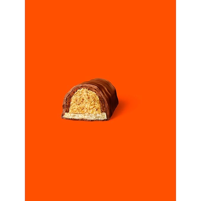 REESE'S FAST BREAK Chocolate Peanut Butter and Nougat King Size Candy Bars 3.5 oz (18 Count)