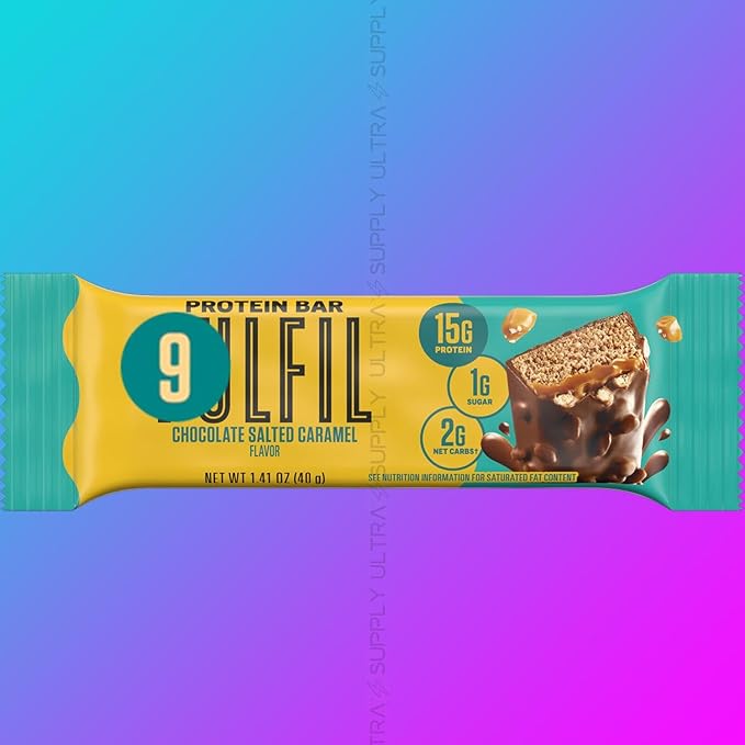 ful-fil Protein Bars (18 Count) – Variety Pack 15g Protein Low Sugar Vitamin-Enriched Chocolate-Coated Snack Bars