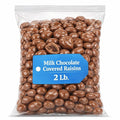 Milk Chocolate Covered Raisins – 2 lb Bag Sweet &amp Chewy Chocolate Candy Bulk Snack for Parties Gifts &amp Snacking