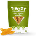 Dried Mango Slices - 4 Pound Bulk Pack Soft &amp Juicy Sweet Dried Mango Healthy Snack Delicious Texture Chewy Ripened Mangos Dried Fruits with Natural Tangy Sweetness of Fresh Mangoes.