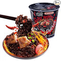 Super spicy Gui Jiao Noodles Ghost Pepper Noodles Hot &amp Spicy Packaging black noodle Dry mixed noodles Instant Quick noodles Spicy Hot Ramen (3 pack)