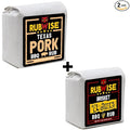 Texas Style Pork Rub &amp El Jefe Rub by Rubwise | BBQ Rub &amp Spices for Smoking &amp Grilling | Dry Rubs | Great on Beef Pork Brisket Steaks Ribs Burgers Chops Pork Butt Tenderloin NO MS