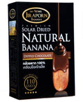 Jiraporn Chocolate Dipped Premium Solar Dried Natural Banana 250g.