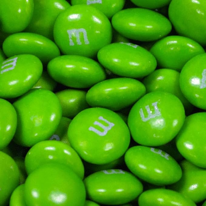 Green Milk Chocolate Coated Candies 12oz Bag - 375 M&ampMs