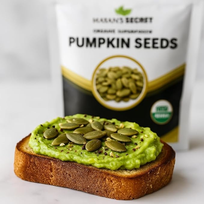 Mayan's Secret - Raw Pumpkin Seeds Organic 2 Lbs - Premium Quality | Fresh | Unsalted (32 Oz (Pack of 2))