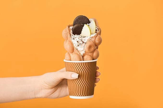Original Bubble Waffle &amp Taiyaki Mix -4.5lbs - Vanilla Flavored - Authentic Bubble Waffle &amp Taiyaki Mix | Light and Fluffy | Easy DIY for Perfect Waffles Every Time | Customize Sweetness to Yo