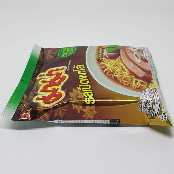 (55g. x 5 Packs) Pa-Lo Duck Flavour Quick Cooking Thai Instant Noodles Soup Fest Spicy Food