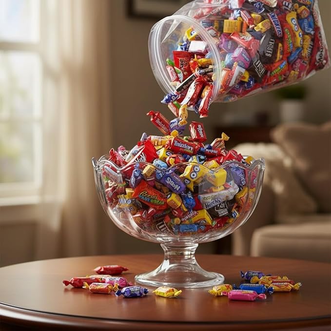 Assorted Chocolate Candy Variety Pack Bulk - 8lb Bulk Easter Candy Individually Wrapped Chocolate Candy for Easter Party Favors Goodie Bags Parade Candy Pinata Fillers Office &amp School Treats -