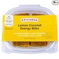 Epicured Protein Energy Bites (8 packs = 16 traditional snack bars) Lemon Coconut