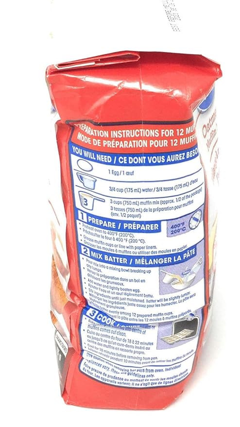 Great Value Oatmeal Muffin Mix - 900g/2 lbs. {Imported from Canada}