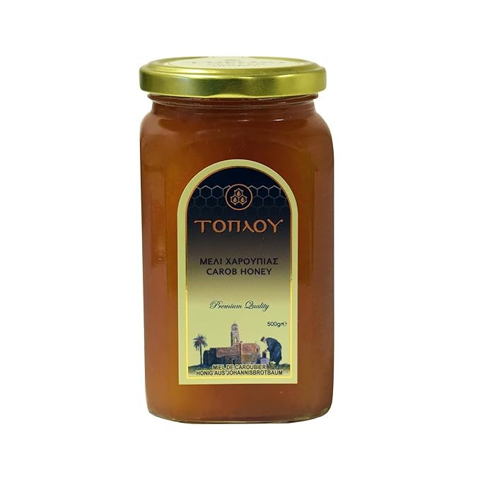 Greek Carob Honey 500gr/16.9oz