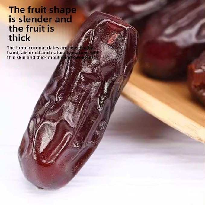 Dried Black Dates 500g - Authentic Arabian Khajoor Ideal for Healthy Snacking Nutrient-Rich Enjoy Every Bite Easily