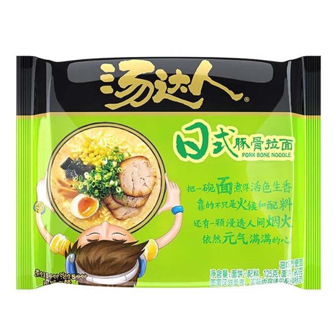 Chinese food Instant noodles 统一 方便面 汤达人 方便面 五连包 125g*5袋装