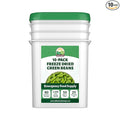Valley Food Storage Freeze Dried Green Beans | 10-Bag Bucket 28.2 oz | Premium Emergency Food Supply 25 Year Shelf Life | Non-GMO Prepper Food for Camping Cooking &amp Long-Term Storage Packaged
