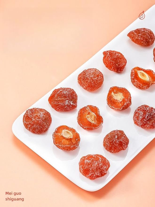 Dried Plums Ready To Eat Dried Fruits 500g/Can Half Preserved Plums Healthy Snacks Office Leisure Preserved Fruits Vegan and Snack Foods Snacks Gifts (2 can)
