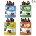 Baja Beef Jerky Snack Pack - Jerky Variety Pack Beef Jerky Gifts for Men Beef Jerky Sampler Craft Jerky Beef Jerky Assortment Gluten Free Jerky High Protein Jerky - 2.5 Oz Bags (Pack of 4)