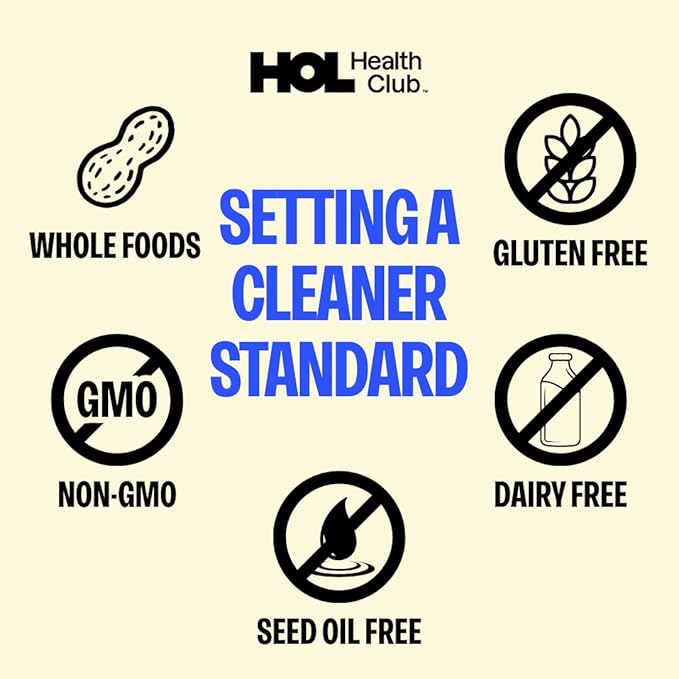 HOL Bone Broth Protein Bars - The Trio Variety Pack - Cinnamon Peanut butter and Salted Chocolate - 20g Whole-Food Protein - Natural Energy Snack - Gluten-Free No Artificial Additives - 15 Pack