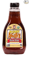 Brads Organic - Agave Raw Blue USDA Organic Kosher Gluten Free Nut Free Non-GMO 23.5oz Pack Of 2