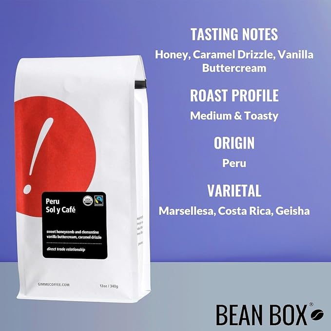 Bean Box Sampler - Roasted by Gimme! 3-Pack Whole Bean Coffee Gourmet Coffee