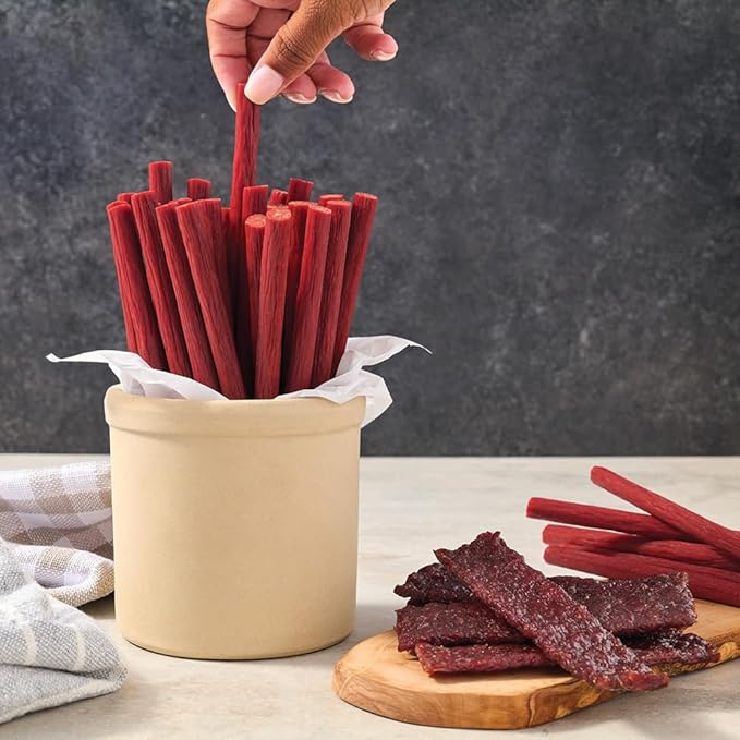 Weaver’s Hot Beef Sticks (44 hot &amp spicy 7 beef sticks per 22oz bag)