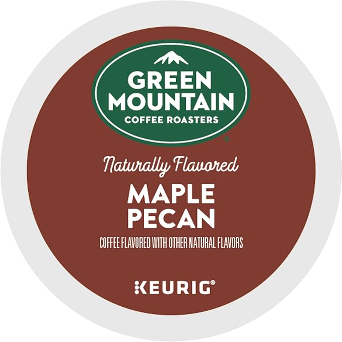 Green Mountain Coffee Roasters Maple Pecan Single-Serve Keurig K-Cup Pods Flavored Light Roast Coffee 72 Count