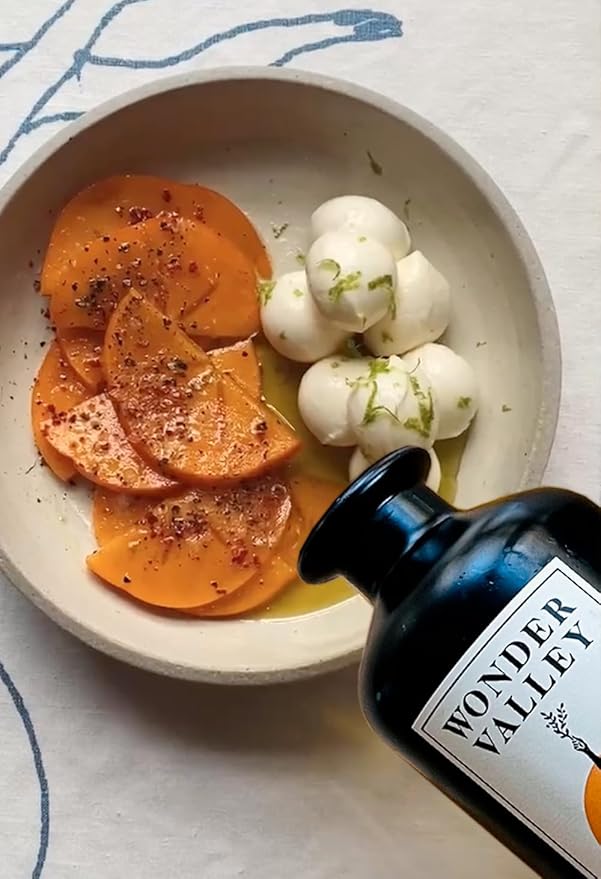 WONDER VALLEY - California Extra Virgin Olive Oil | High in Polyphenols Vitamin E Fatty Acids | Smooth Verdant Flavor | All-Purpose Everyday Cooking | Harvested Nov. 2023 (12.7 fl oz | 375 ml)