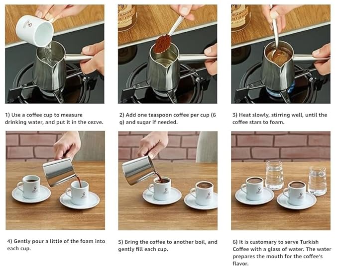 KURUKAHVECI MEHMET EFENDI Turkish Coffee Arabica Beans Roasted GroundRich Aroma Fresh Medium to Heavy-bodied Original Taste Since 1871 (17.6 OZ / 500 Gr)