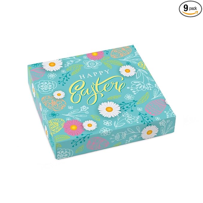 Sugar Free Chocolate assorted Gift Box - Happy Easter Egg Gift box by Diabetic Candy Diabetic Friendly - Easter Bunny