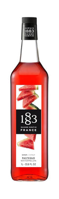 1883 Watermelon Syrup for Drinks Made in France 1 Liter Glass Bottle