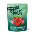 Crispy Green Freeze-Dried Strawberry Fruit Snacks 0.42 Oz (Pack of 12) 100% Pure Fruit All-Natural No Added Sugar Single-Serve Bags for Healthy Snacks &amp School Lunches