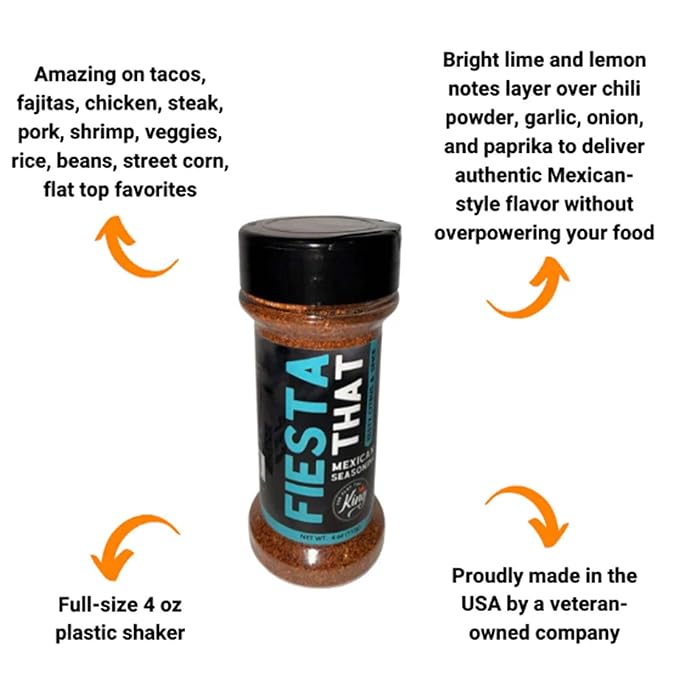 Grill Masters Club Flavor Fiesta Box | Latin-Inspired Sauces Seasonings Premium BBQ Spices Sauces | Essential for Cooking Grilling and Smoking | Perfect Grill Gift for Men &amp Women