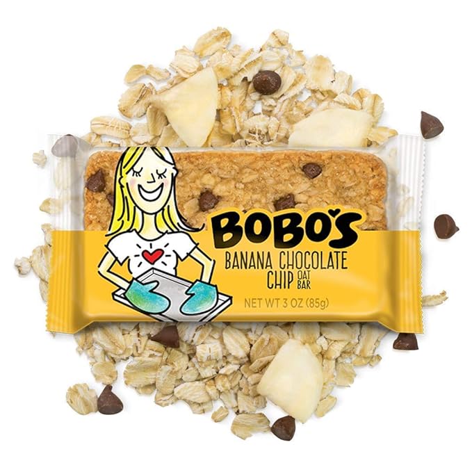 Bobo's Oat Bars Chocolate Chip and Banana Chocolate Chip Variety Pack