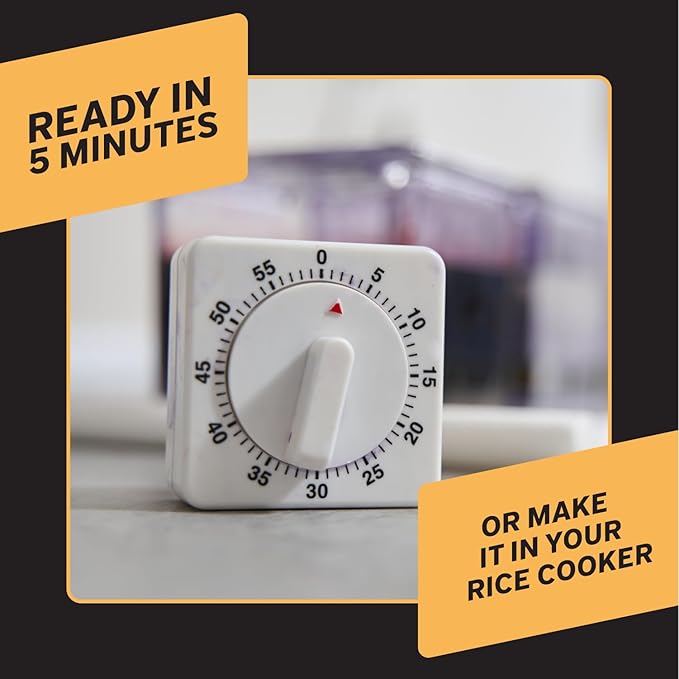 It’s That Simple Turmeric-Infused Rice Blend from It's Skinny 50% Less Carbs Certified Gluten-Free Non-GMO &amp Vegan Cooks in 5 Minutes – 5.29 oz (Pack of 6)