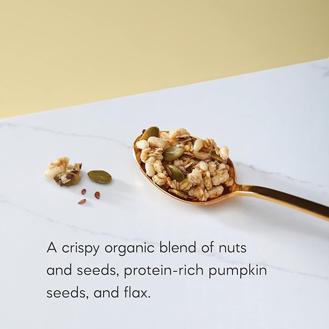 Nature's Path Organic Pumpkin Seed + Flax Granola 25 lb (Pack of 1) Non-GMO