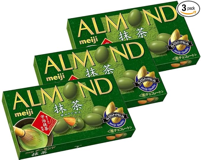 ALMOND Chocolate Matcha Flavor ×3 With Pio big bazar