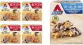 Atkins Soft Baked Blueberry Protein Bars 20 Count &amp Caramel Chocolate Nut Roll Snack Bars 16 Count Bundle