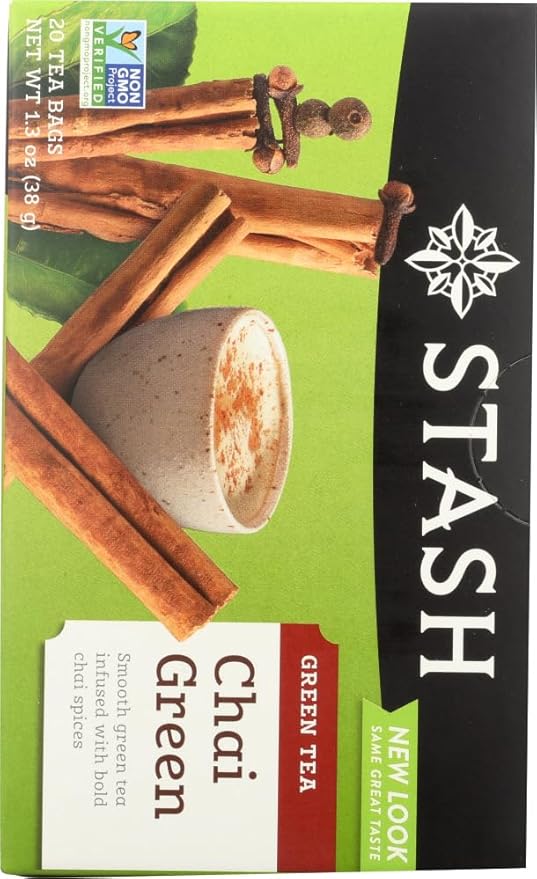Stash Tea Green Chai Premium Tea 12x 20 CT