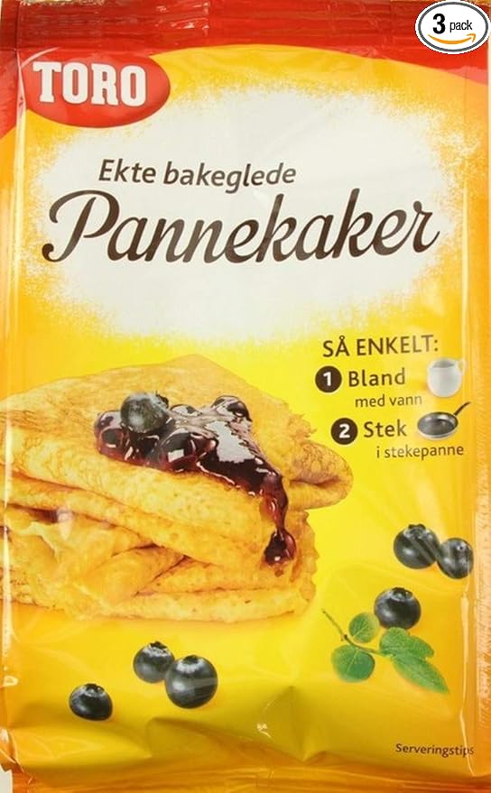 Toro Pannekaker Pancake Mix - 6.9 ounce - 3 pack