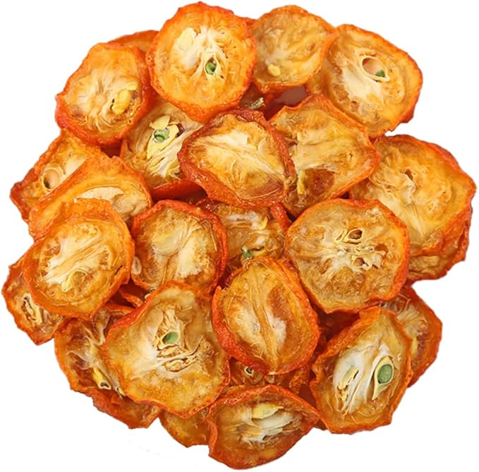 homeemoh 500g Kumquat Dried Fruit Slices Organic Fruit Pieces for Drinks Cocktails Baking Candle/Soap Making