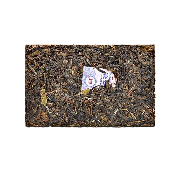 TAETEA Pu-erh Tea Cake Old Brick Aged Fermented Puerh PU'ER Tea Brick Black Tea for Daily Drink and Gift (Raw)