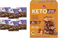 Atkins Pecan Caramel &amp Caramel Almond Clusters 60 &amp 20 Count High Fiber Low Sugar Low Carb