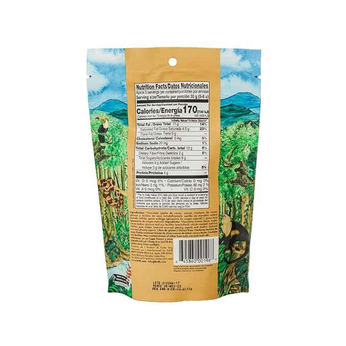 Cafe Britt® Chocolates - Dark Chocolate-covered Gourmet Nuts (4 Pack) (Almonds Cashews Macadamias Hazelnuts) (5 oz each) Gourmet Dark Chocolate Gluten Free No Artificial Ingredients No Trans Fat