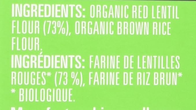 Explore Cuisine Organic Red Lentil Penne Pasta Non GMO 8 Ounces (Pack Of 6)