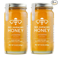 Bee Harmony Jasmine Infused Honey 12 OZ Pack of 2