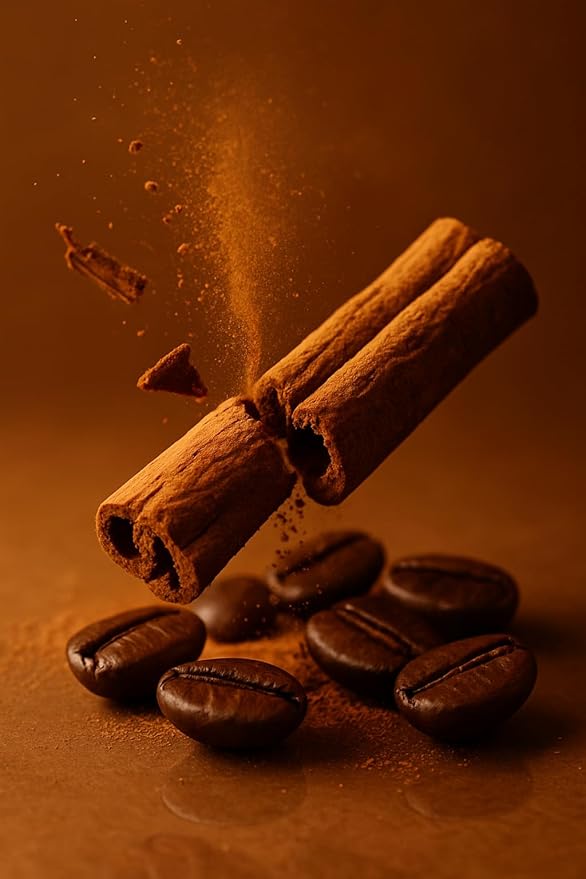Flavored Ground Coffee – Cinnamon 100% Arabica Single Origin Medium Roast USDA Organic Naturally Flavored – by Coffea Flavor