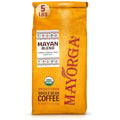 Mayorga Organic Coffee 5lb Mayan Blend - Medium Roast Whole Bean Coffee Specialty Grade 100% Arabica Slow Roasted Chocolate and Floral Flavor with Low Acidity - USDA Organic Non-GMO Kosher