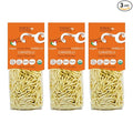 3 PACKS ORGANIC ITALIAN DURUM WHEAT CAVATELLI PASTA – Sicilian Ancient Grain Russello Vegan Crafted in Italy. LOW-GLUTEN INDEX. Has 6X More Fiber and Protein than Popular Grains